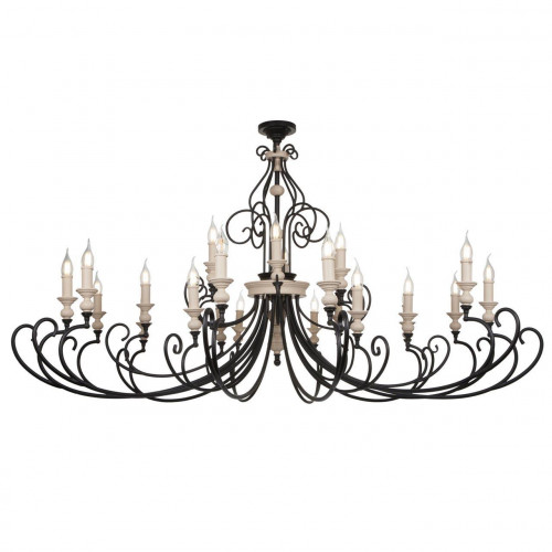 подвесная люстра maytoni karina h631pl-24b в Архангельске