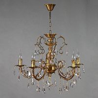 подвесная люстра ambiente alicante 8888/5 ab tear drop в Архангельске