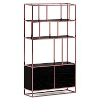 стеллаж makella new copper черный дуб в Архангельске
