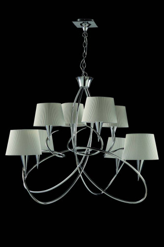 подвесная люстра mantra mara chrome - white 1654 в Архангельске