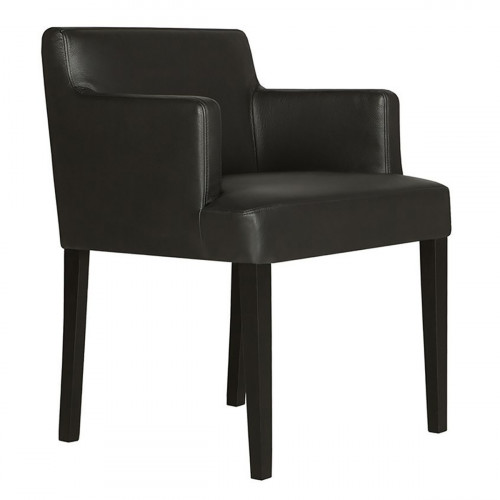 кресло linn со съемным чехлом черное в Архангельске