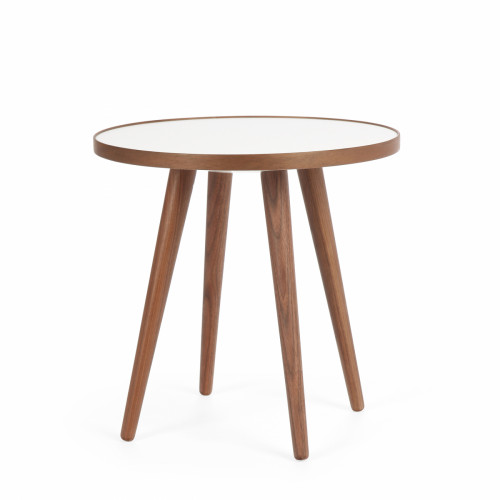 стол кофейный sputnik white and brown коичневый в Архангельске