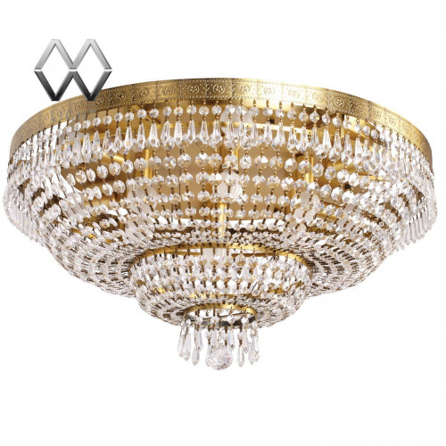 потолочная люстра mw-light изабелла 351012013 золото в Архангельске