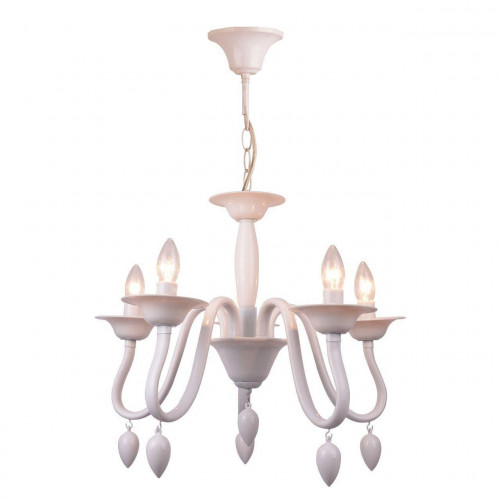 подвесная люстра toplight martina tl7310d-05wh в Архангельске
