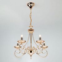 подвесная люстра eurosvet provence 22404/5 золото в Архангельске