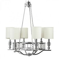 люстра easton light chandelier хром, бежевая в Архангельске