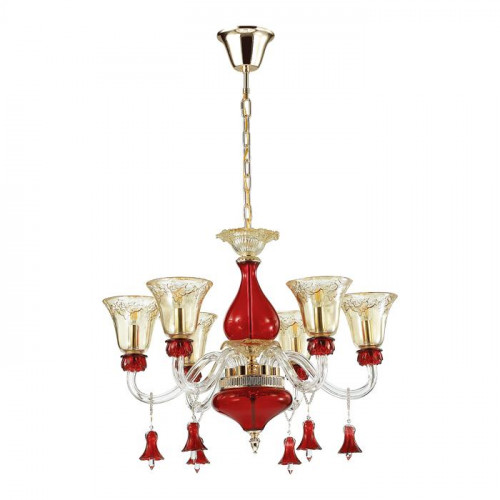 подвесная люстра odeon light madlen 4004/6 в Архангельске