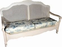 французкая лавочка mobilier de maison сине-белая в Архангельске