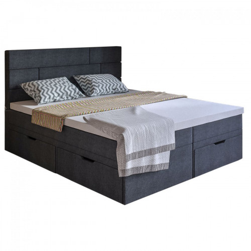 кровать двуспальная 180х200 серая домино в Архангельске