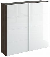 шкаф-купе slide 1700 белый глянец коричневый в Архангельске