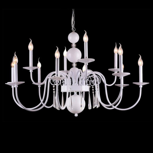 подвесная люстра newport 32212/c white в Архангельске