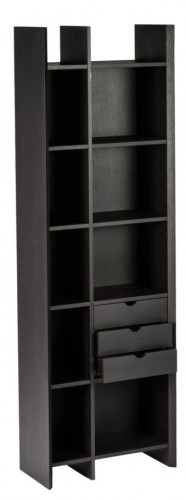 шкаф книжный mdhrrlb070rv коричневый в Архангельске