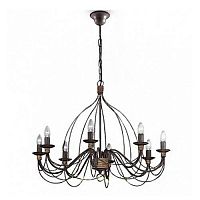 подвесная люстра ideal lux corte sp8 ruggine в Архангельске