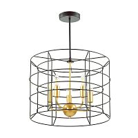 подвесная люстра lumion rupert 4410/5 черная в Архангельске