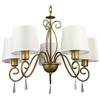 подвесная люстра arte lamp carolina a9239lm-5br в Архангельске