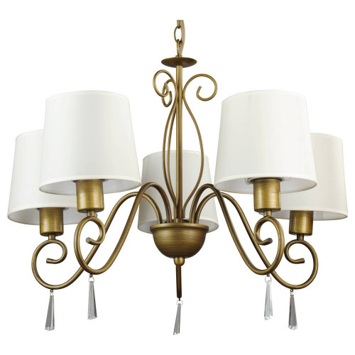 подвесная люстра arte lamp carolina a9239lm-5br в Архангельске
