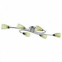 потолочная люстра freya flash fr5104-cl-06-gn в Архангельске