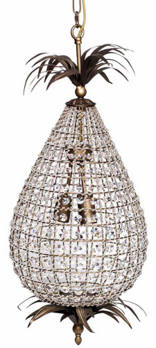 люстра дизайнерская chandelier3 медь и прозрачное стекло в Архангельске