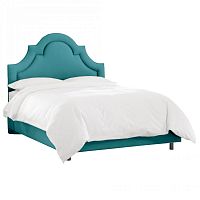 кровать двуспальная 160х200 бирюзовая kennedy peacock в Архангельске