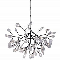 подвесная люстра crystal lux evita sp63 black/transparent в Архангельске