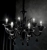 дизайнерская подвесная люстра ideal lux radetzky sp6 nero черная в Архангельске