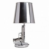 настольная лампа flos - bedside gun silver в Архангельске