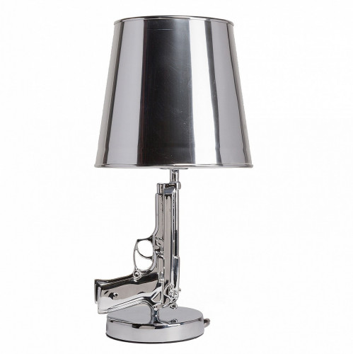 настольная лампа flos - bedside gun silver в Архангельске