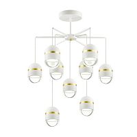 подвесная светодиодная люстра odeon light minion 4117/45cl в Архангельске