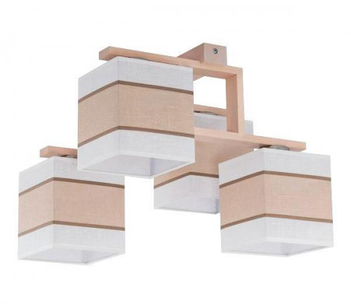 потолочная люстра tk lighting 562 lea white 4 в Архангельске
