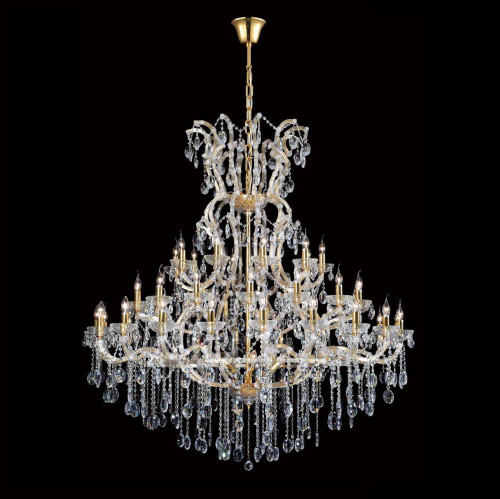 каскадная люстра crystal lux hollywood sp53 gold в Архангельске