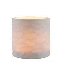 подсвечник белый стеклянный fontana m от eichholtz, 20 см в Архангельске