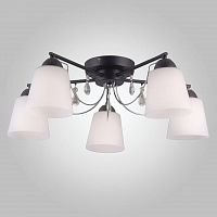 потолочная люстра eurosvet campana 70094/5 черный в Архангельске