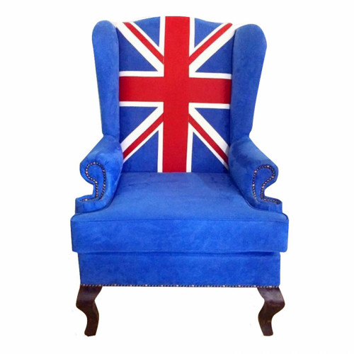 каминное кресло union jack classic в Архангельске