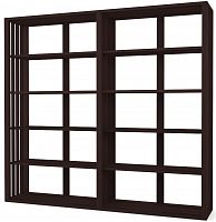 стеллаж dilan black (230*44*212) в Архангельске