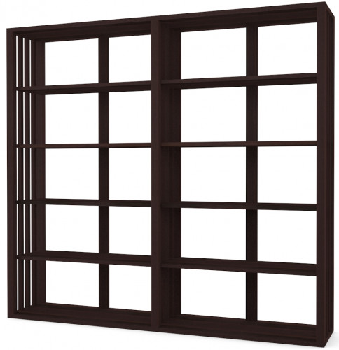 стеллаж dilan black (230*44*212) в Архангельске