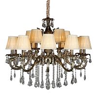 подвесная люстра omnilux catanzaro oml-30813-15 бежевая в Архангельске