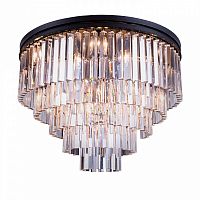 потолочный светильник odeon 10a/p black/clear от delight collection в Архангельске