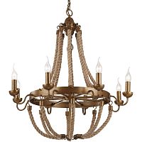 подвесная люстра arte lamp amaca a8957lm-8bz в Архангельске