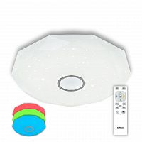 потолочный светодиодный светильник citilux диамант cl71360rgb в Архангельске