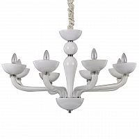 подвесная люстра ideal lux casanova sp8 bianco в Архангельске