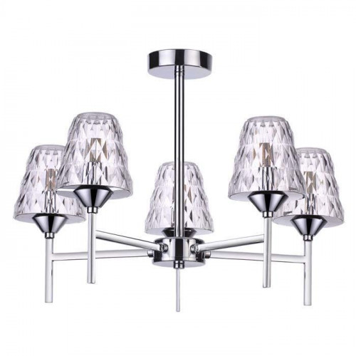 потолочная светодиодная люстра lumion gerana 3598/30cl хром в Архангельске