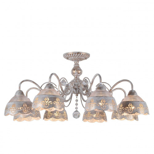 потолочная люстра arte lamp sicilia a9106pl-8wg в Архангельске