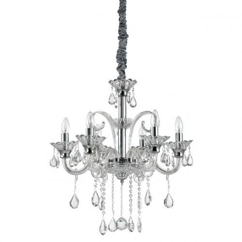 подвесная люстра ideal lux colossal sp6 trasparente в Архангельске
