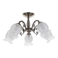 потолочная люстра idlamp ernest 288/5pf-oldbronze в Архангельске
