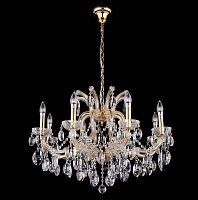 подвесная люстра crystal lux hollywood sp8 gold в Архангельске