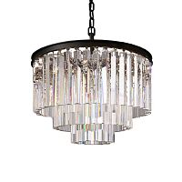 подвесной светильник odeon 6 black/clear от delight collection в Архангельске