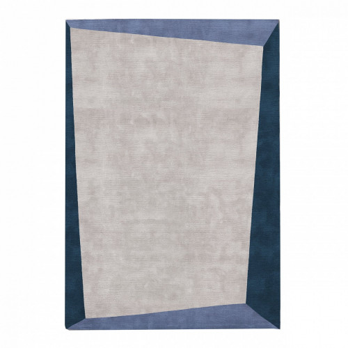 ковер dipped frame blue 150x220 серо-синий в Архангельске