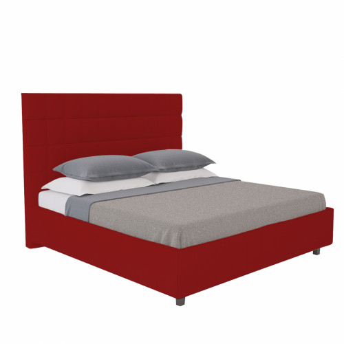 кровать двуспальная 180х200 красная shining modern в Архангельске