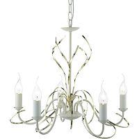 подвесная люстра arte lamp cinta a1309lm-5wc белая в Архангельске