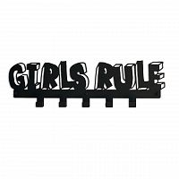 вешалка girls rule черная в Архангельске